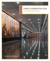 richard stillman public administration concepts and cases pdf